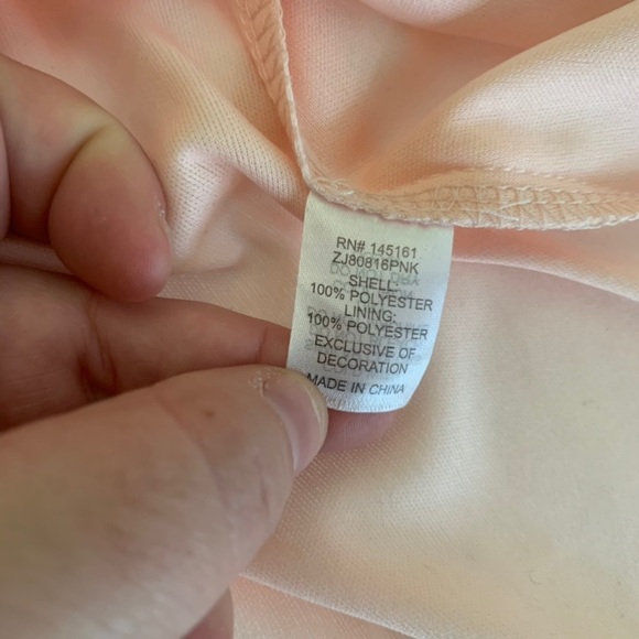 Charming Charlie Blush Dress Size Small - Picture 9 of 10